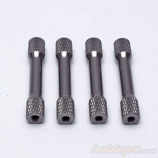 Picture of 4pcs 35mm M3 Aluminium Stepped Standoff - Titanium