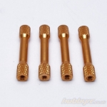 Picture of 4pcs 35mm M3 Aluminium Stepped Standoff - Orange