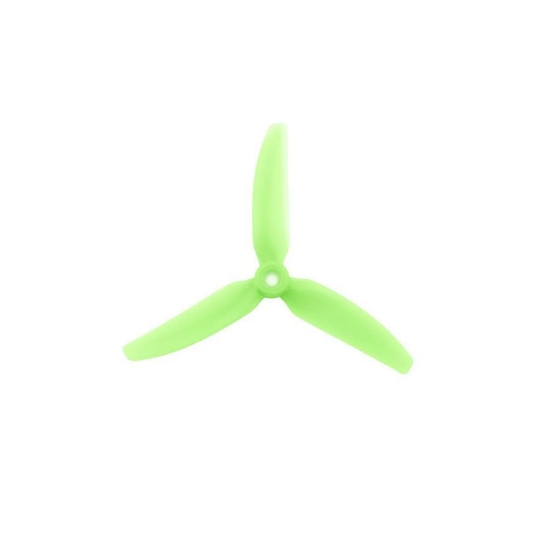 Picture of HQProp 5x4.3x3 V1S PC Tri-Blade Durable Propellers (2x CW + 2x CCW) - Light Green