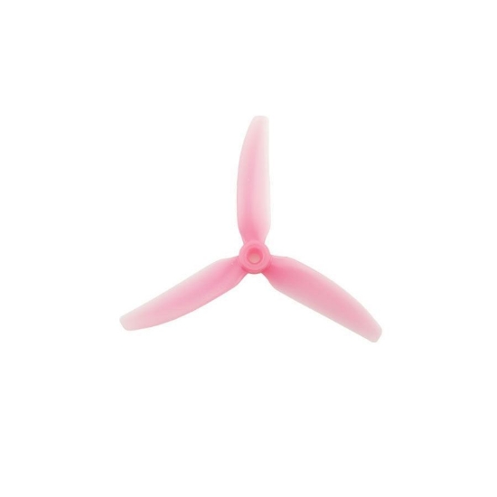 Picture of HQProp 5x4.3x3 V1S PC Tri-Blade Durable Propellers (2x CW + 2x CCW) - Light Pink