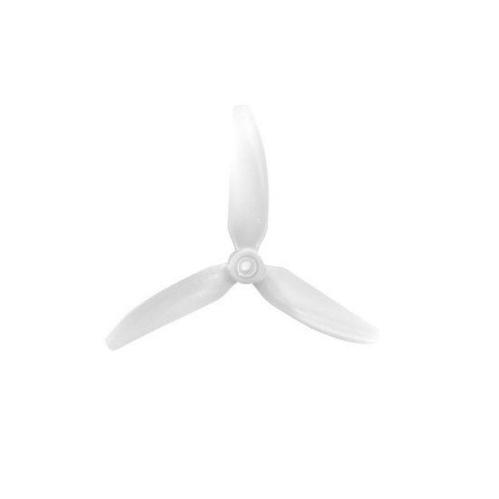 Picture of HQProp 5x4.3x3 V1S PC Tri-Blade Durable Propellers (2x CW + 2x CCW) - Clear