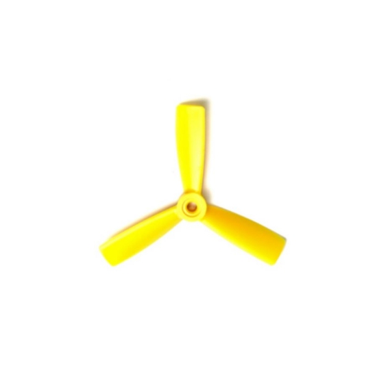 Picture of HQProp 4x4.5x3 Nylon Tri-Blade Durable Propellers (2x CW + 2x CCW) - Yellow