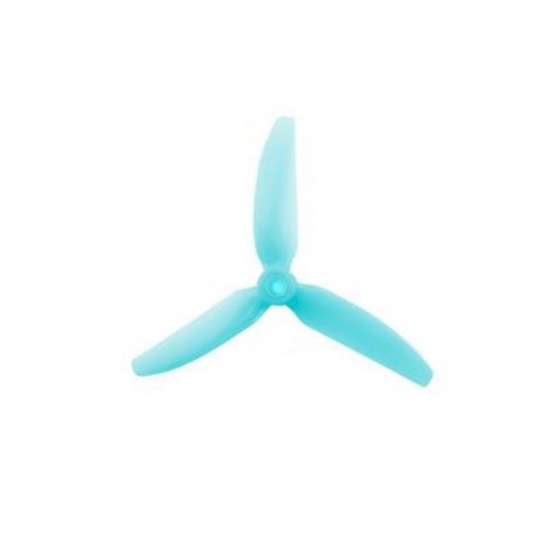 Picture of HQProp 5x4.8x3 V1S PC Tri-Blade Durable Propellers (2x CW + 2x CCW) - Light Turquoise