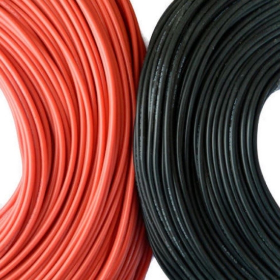 Picture of 12 AWG Flexible Silicone Wire - Black & Red 0.5m