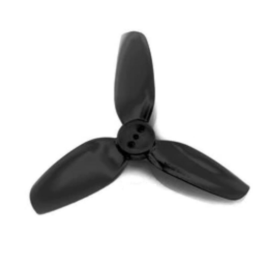 Picture of HQ Prop T2.5x3.5x3 PC Tri-Blade Propellers - Black