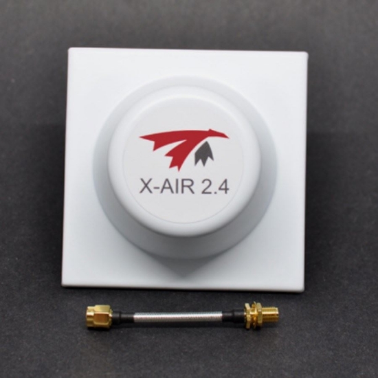 Picture of TrueRC X-AIR 2.4GHz Crosshair Antenna (RHCP)