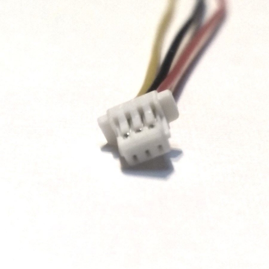 Picture of JST SH 3-pin Connectors (1.0mm pitch w/ 150mm wires)