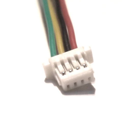 Picture of JST SH 4-pin Connectors (1.0mm pitch w/ 150mm wire)