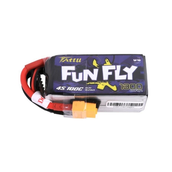 Picture of Tattu Funfly 1300mAh 4S 100C LiPo Battery
