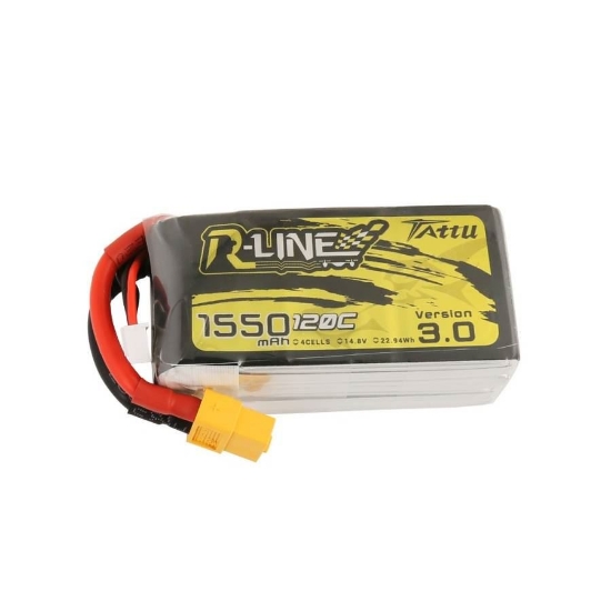 Picture of Tattu R-Line V3.0 1550mAh 4S 120C LiPo Battery