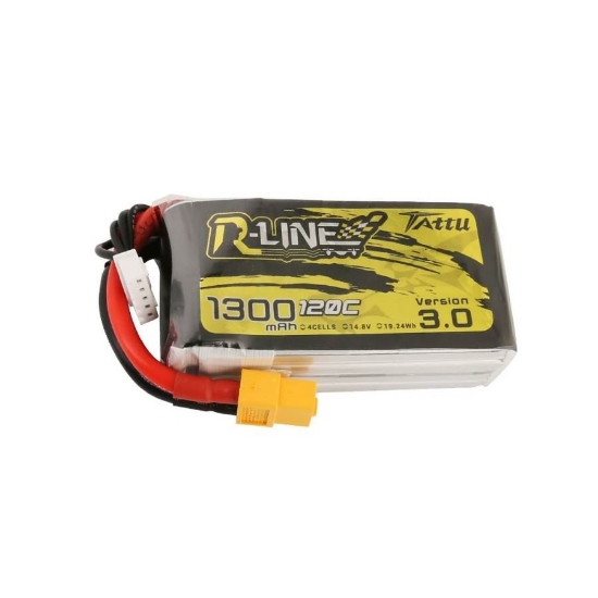 Picture of Tattu R-Line V3.0 1300mAh 4S 120C LiPo Battery