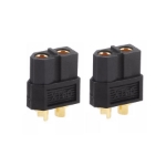 Picture of Black XT60 Female Connectors (2x Female)