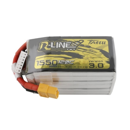 Picture of Tattu R-Line V3.0 1550mAh 6S 120C LiPo Battery