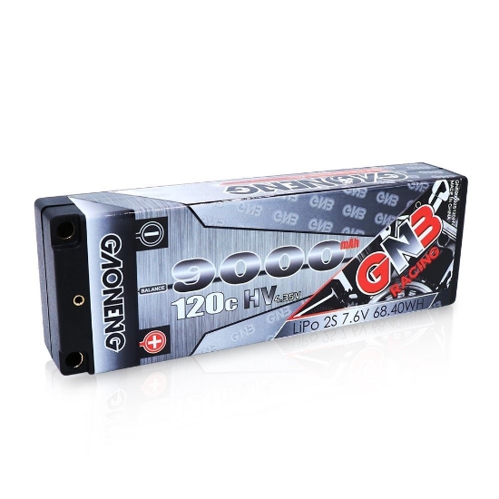 Picture of GNB 9000mAh 2S 120C Hardcase LiHV Battery