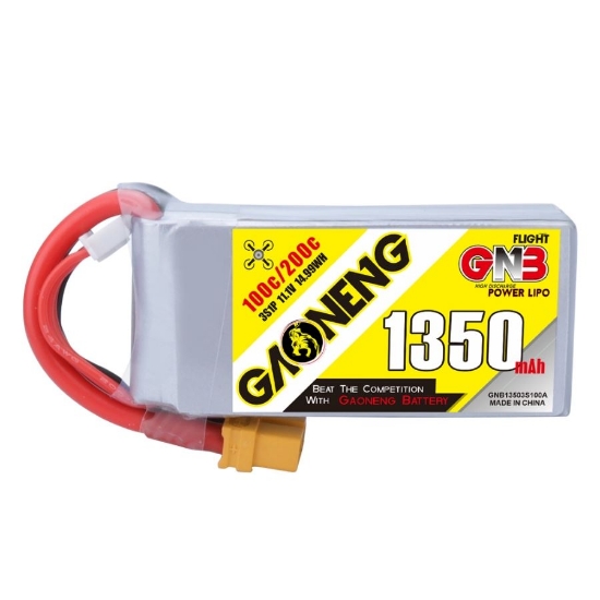 Picture of GNB 1350mAh 3S 100C LiPo Battery