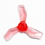 Picture of Gemfan Whoop 1219 31mm-3 Props (1.0mm) - Clear Red