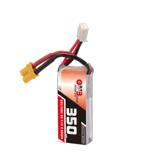 Picture of GNB 350mAh 2S 60C LiPo Battery (XT30)