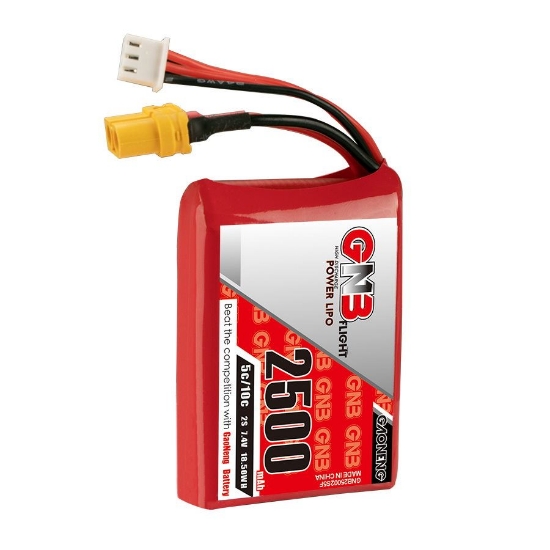 Picture of GNB 2500mAh 2S 5C LiPo Battery For Radiomaster TX12