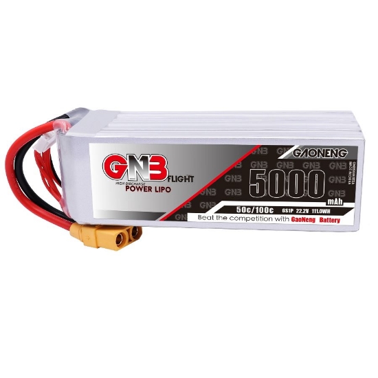 Picture of GNB 5000mAh 6S 50C LiPo Battery (XT90)