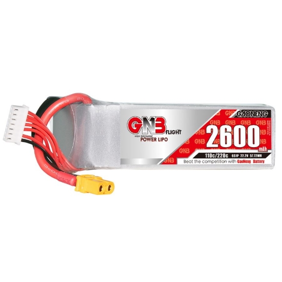 Picture of GNB 2600mAh 6S 110C LiPo Battery