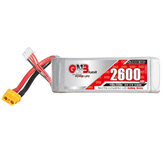 Picture of GNB 2600mAh 3S 110C LiPo Battery