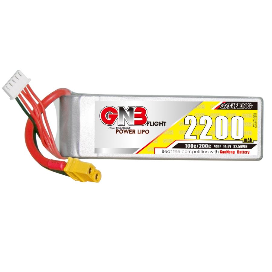 GNB 2200mAh 4S 100C LiPo Battery