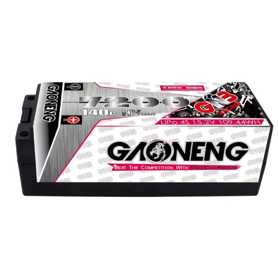 GNB 7200mAh 4S 140C LCG Hardcase LiHV Battery (Deans)