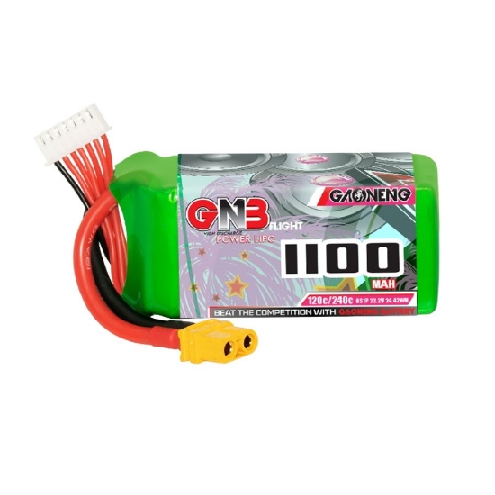 Picture of GNB 1100mAh 6S 120C LiPo Battery