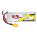 Picture of GNB 2800mAh 2S 100C LiPo Battery