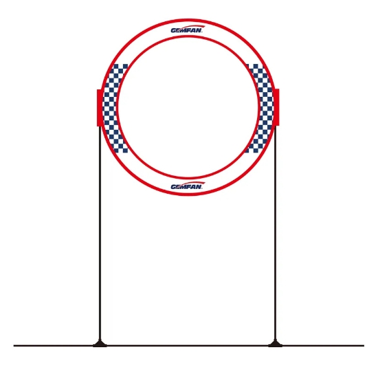 Picture of Gemfan Circle Race Gate - 78cm With Base