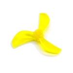 Picture of NewBeeDrone Azi Tri Blade Props 31mm (1.0mm Hub) - Yellow