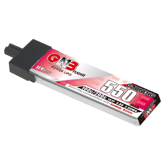 GNB 550mAh 1S 100C LiHV Battery (GNB27)