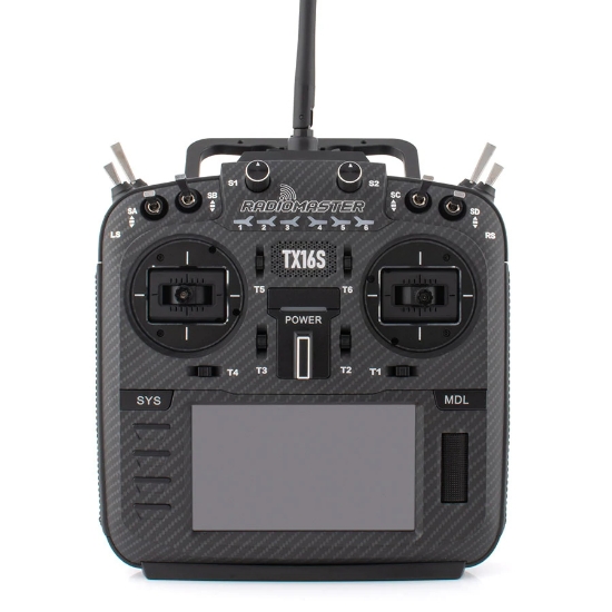 Picture of Radiomaster TX16S MKII MAX Hall Gimbal Transmitter (Black) (4in1)