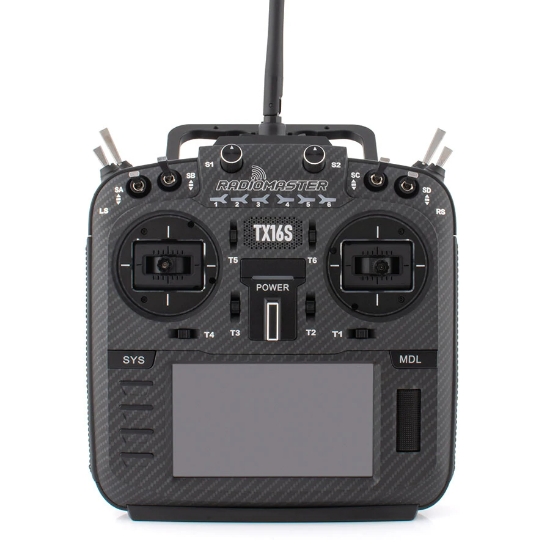 Radiomaster TX16S MKII MAX Hall Gimbal Transmitter (Black) (4in1)