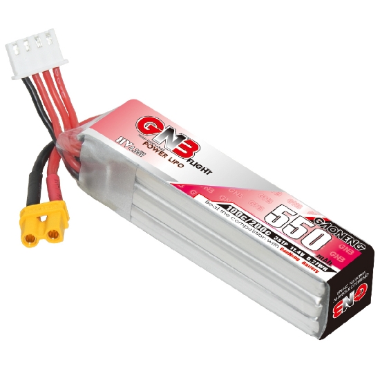 Picture of GNB 550mAh 3S 100C LiHV Battery (XT30)