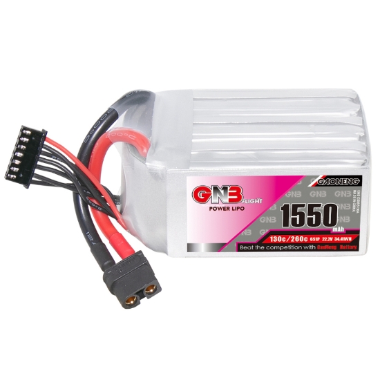 GNB 1550mAh 6S 130C LiPo Battery