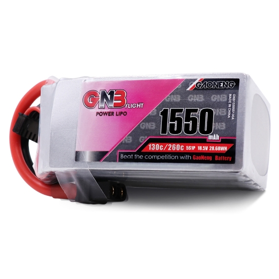 Picture of GNB 1550mAh 5S 130C LiPo Battery