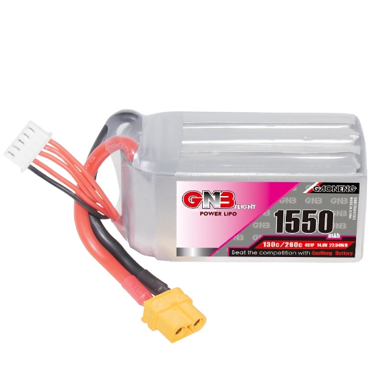 Picture of GNB 1550mAh 4S 130C LiPo Battery