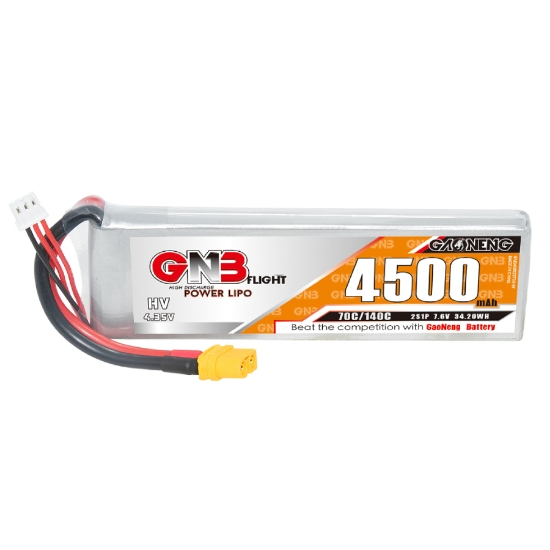 GNB 4500mAh 2S 70C LiHV Battery