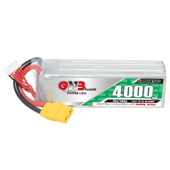 GNB 4000mAh 6S 70C LiPo Battery (XT90)