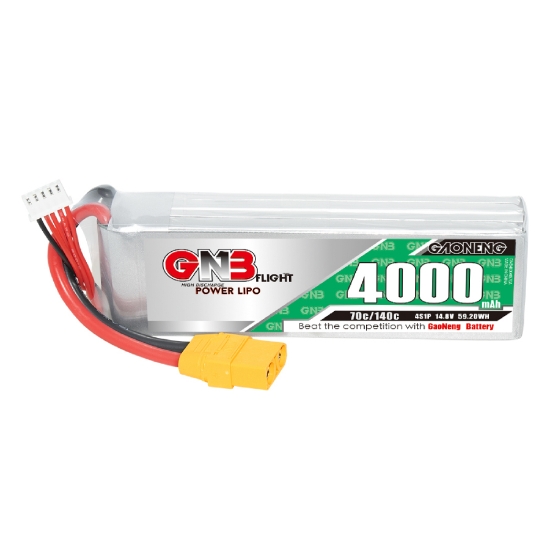 Picture of GNB 4000mAh 4S 70C LiPo Battery (XT90)