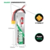 Picture of GNB 4000mAh 2S 70C LiPo Battery