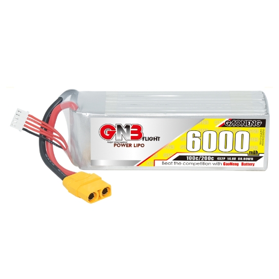 GNB 6000mAh 4S 100C LiPo Battery (XT90)