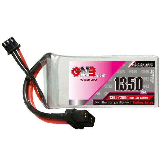 GNB 1350mAh 2S 130C LiPo Battery