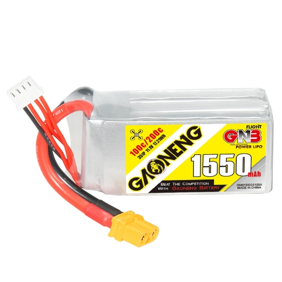 GNB 1550mAh 3S 100C LiPo Battery