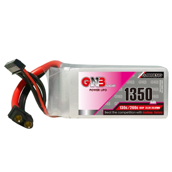 GNB 1350mAh 6S 130C LiPo Battery