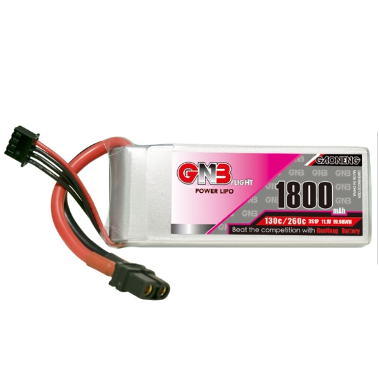 Picture of GNB 1800mAh 3S 130C LiPo Battery