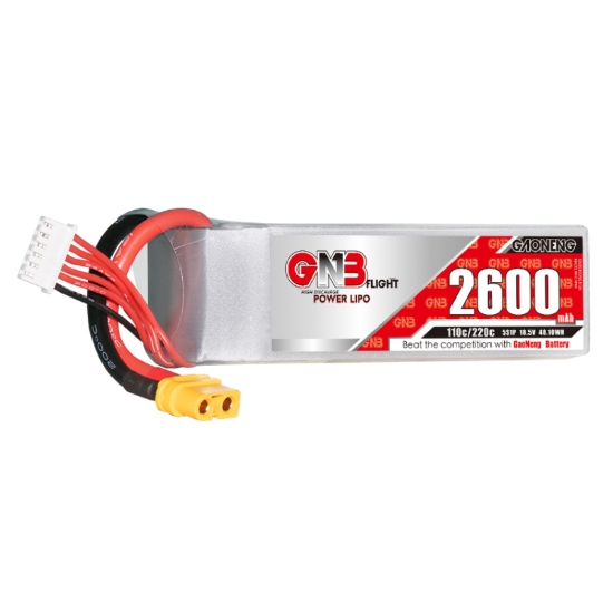 Picture of GNB 2600mAh 5S 110C LiPo Battery