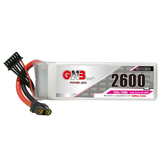 Picture of GNB 2600mAh 5S 120C LiPo Battery