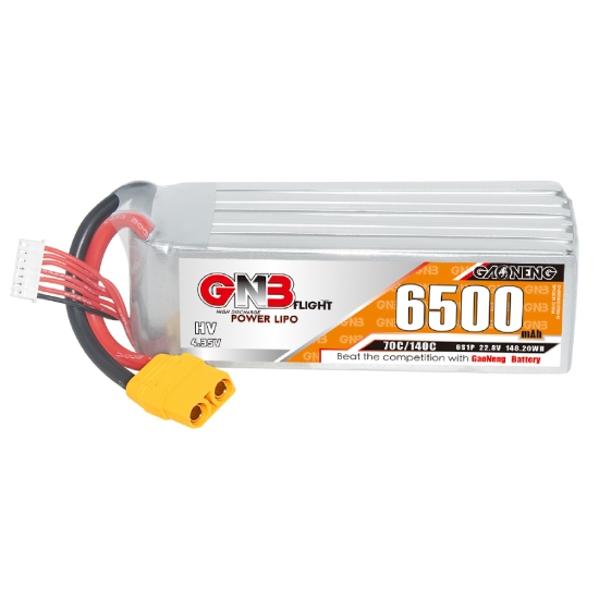 Picture of GNB 6500mAh 6S 70C LiHV Battery (XT90)